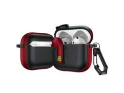 Capa Protetora Colorida Com Trava Para Fones De Ouvido Airpods 4