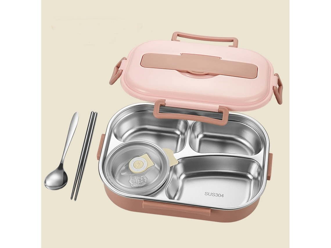 Lancheira Bento À Prova de Vazamentos para Adultos Lancheira e Talheres-1.5L LUUCOZK
