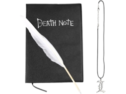 Caderno Temático De Anime, Acompanha Colar E Pena