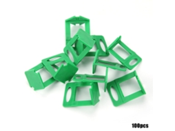 100 Piezas Clip De Nivelamento Para Azulejos Ferramenta De Azulejo Sistema De Nivelador De Solo E Parede (d07)