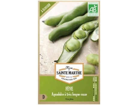 Sementes de Favas Orgânicas LA FERME DE SAINTE MARTHE Variedade Aguadulce