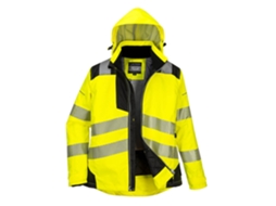 Jaqueta De Inverno Pw3 Para Mulher Conforto E Estilo / Amarelo Preto / M Portwest