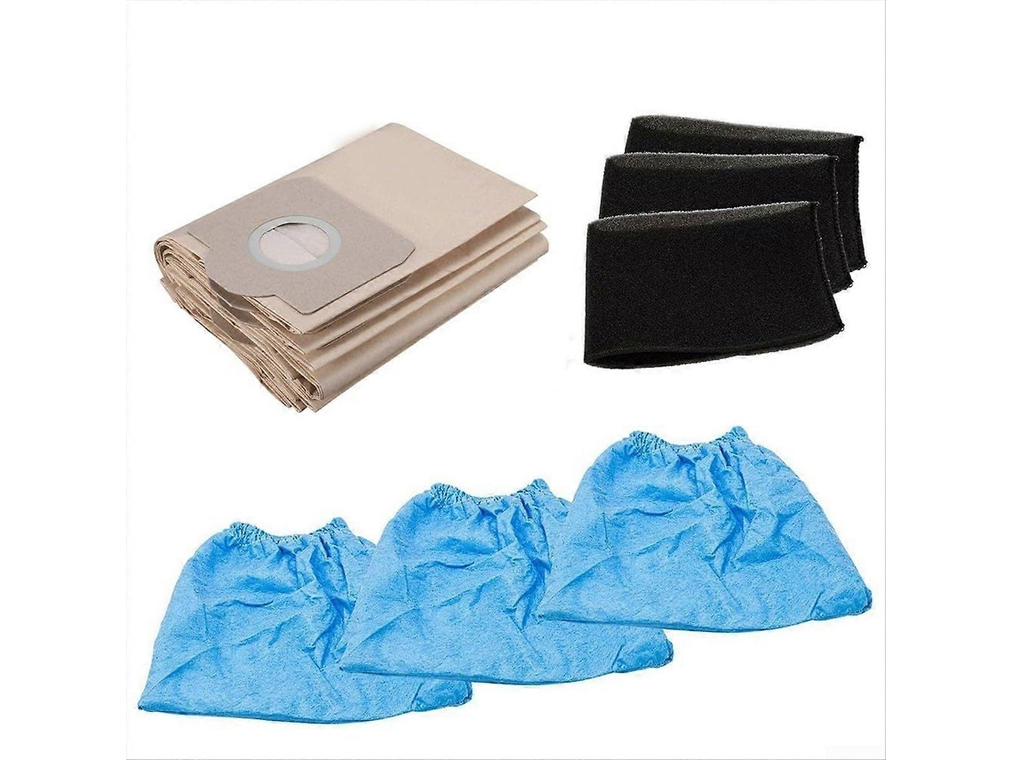 Conjunto De Filtro E Saco Para Pó Reutilizável E Fácil De Limpar Para Aspiradores De Pó.