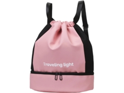 Mochila Esportiva com Cordão, Divisória, Resistente à Água SFUSHOS