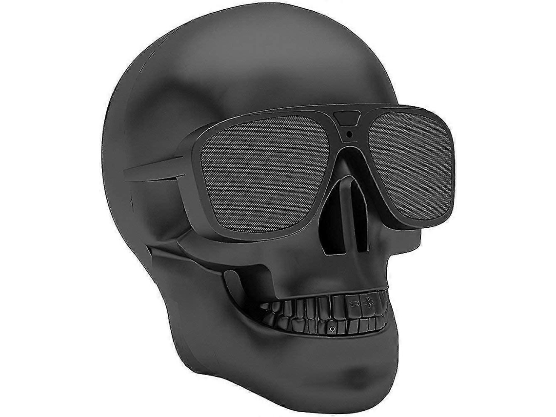 Alto Falantes Bluetooth Skull, Alto Falante Sem Fio Portátil Com Microfone Integrado, Alto Falante Estéreo Para Graves Com Design Bacana. Olysi Shop