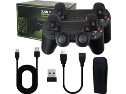 Console Portátil Retrô com Mais de 20.000 Títulos Clássicos, 64gb, Saída Hdmi AQUAFORGE
