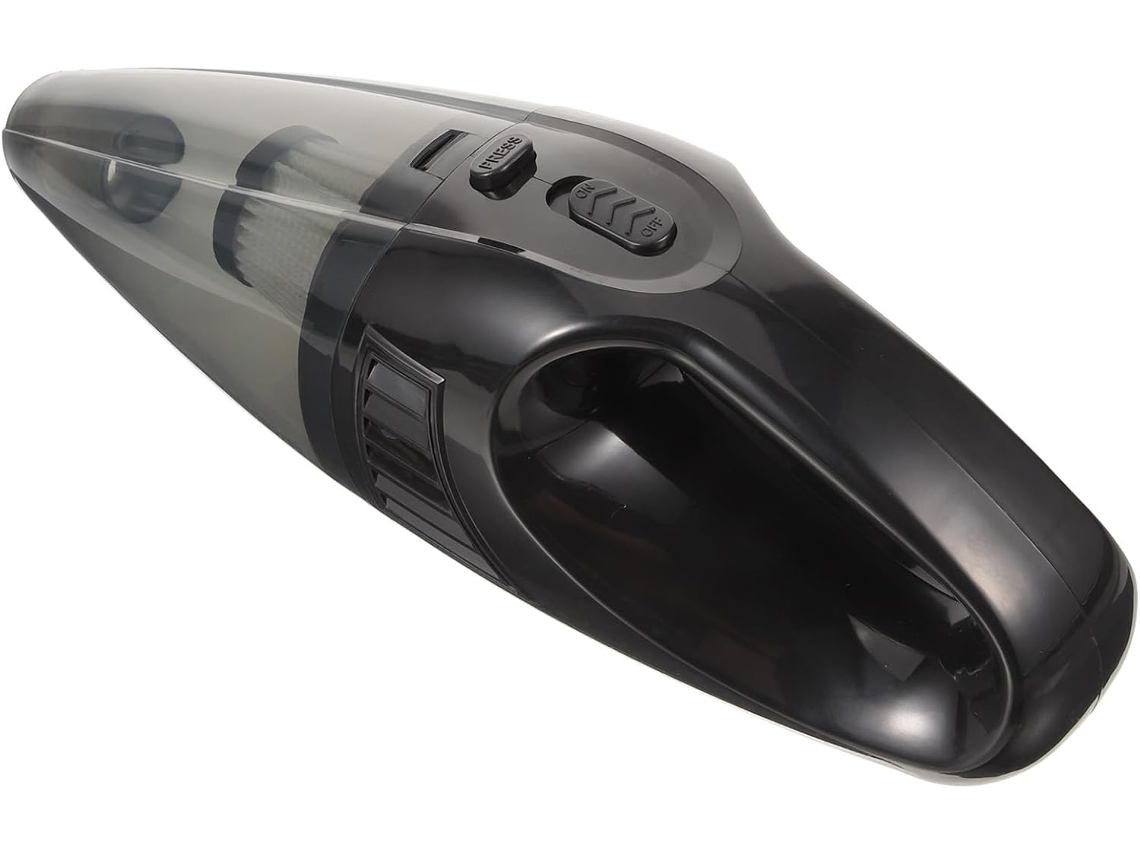 Aspirador De Pó Automotivo Compacto E Potente Ibasenice, 12v, Sem Fio, Com Reservatório De Pó Transparente E Fabricado