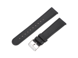 Pulseira De Substituição Para Relógio De Couro Preto Com Cauda Redonda Para Esportes Olysi Shop