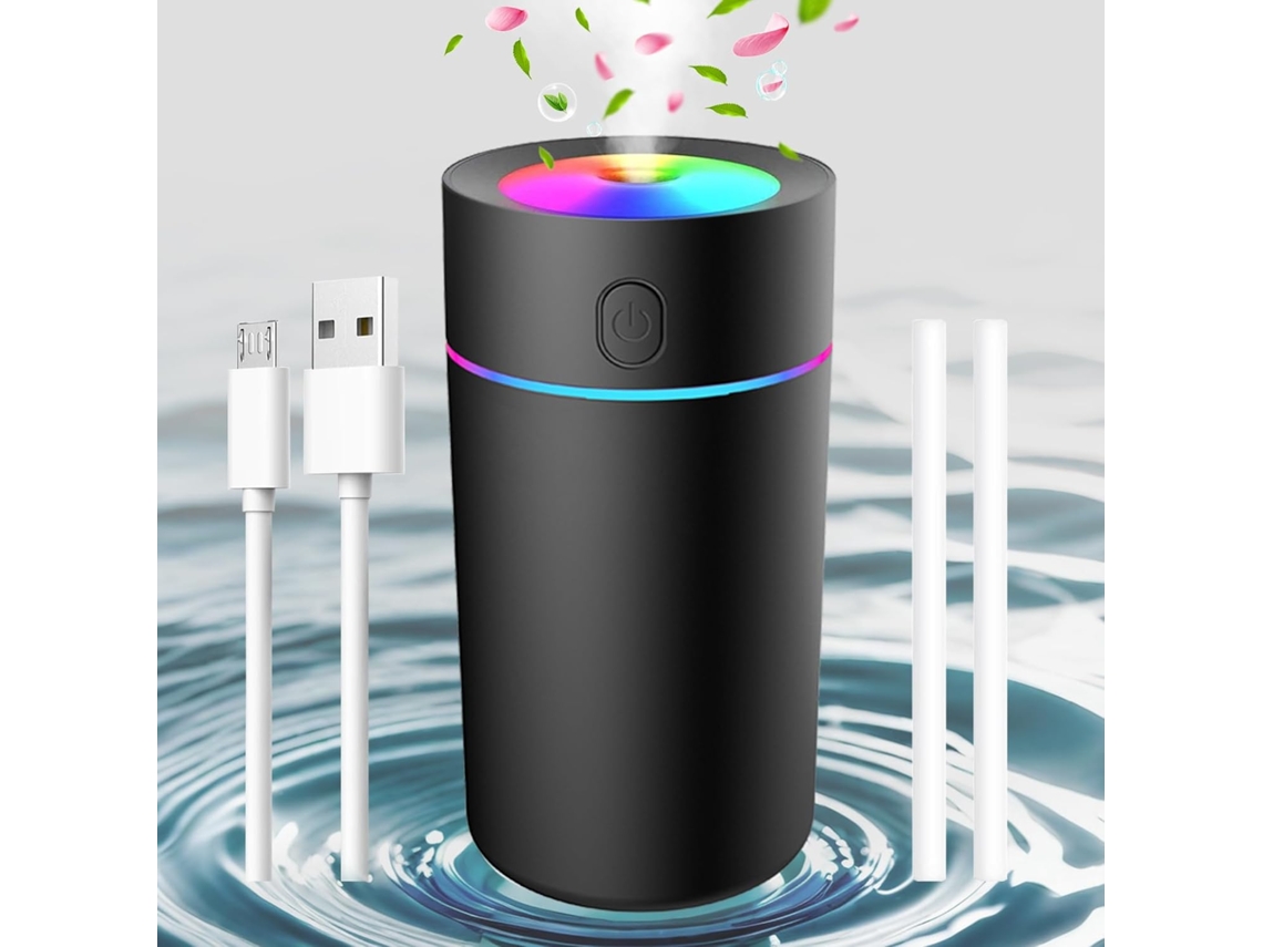 Mini Umidificador Portátil, Automático, Pequeno de Mesa MDUG
