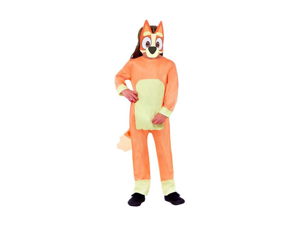 Fato De Carnaval Jumpsuit Bluey Bingo, 3-4 Anos