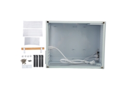 Gabinete De Pc Mini Matx 15.5l Usb 3.0 Tipo C Painel Lateral Transparente Aço Para Jogos E Escritório