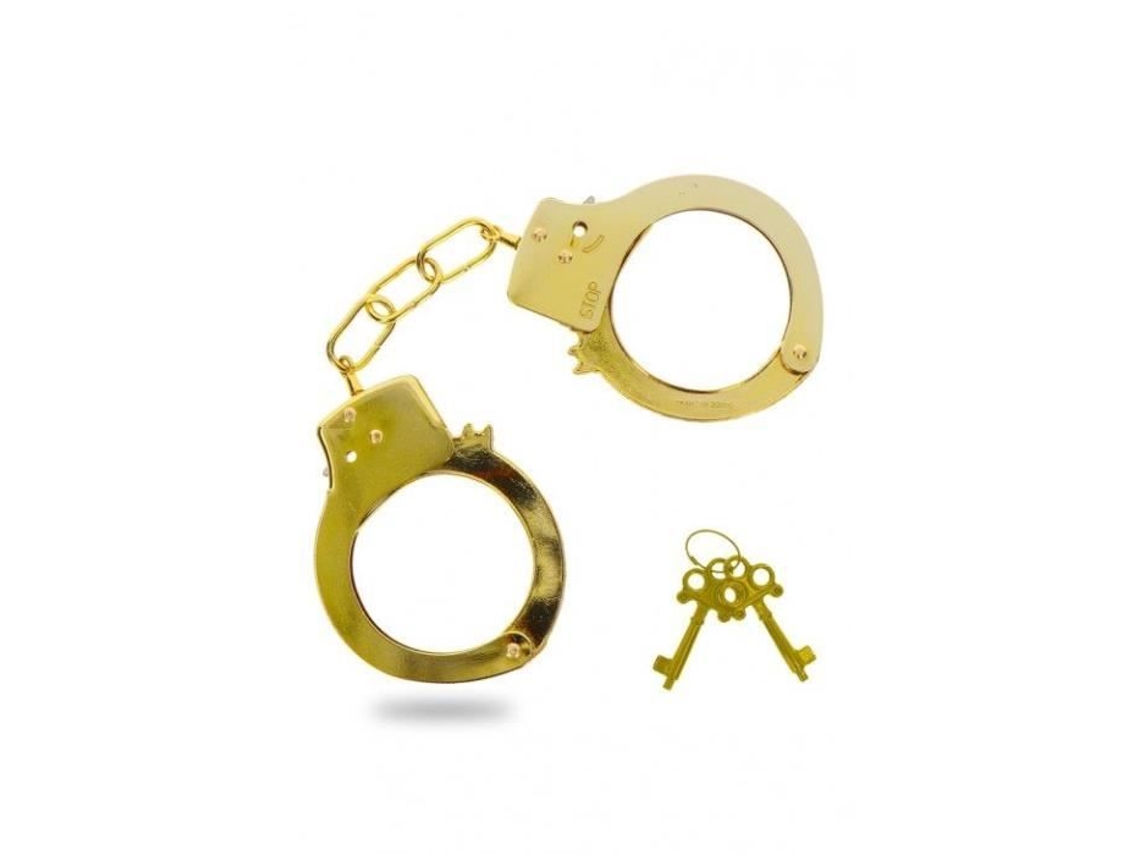 Algemas De Metal Dourado - Toy Joy