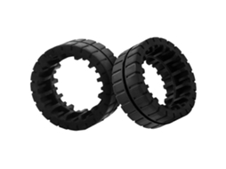 2 Rodas De Substituição Antiderrapantes Para Aspirador Robô Irobot Braava Jet M6 (6110) (6012) (6112) (6113)_glo