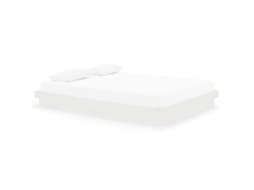 Bed Frame, Bed Frames Vidaxl Branco Madeira (150 X 200 Cm)