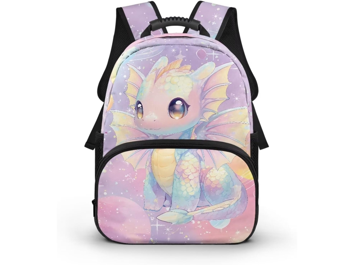 Mochila Escolar Infantil Coeqine Para Meninas, 40cm/44cm, Mini Bolsa De Mão Para O Ensino Fundamental