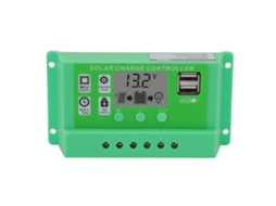 Controlador de carga solar PWM Primerox 12V/24V 30A com display LCD