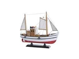 Barco Home Esprit Branco Vermelho