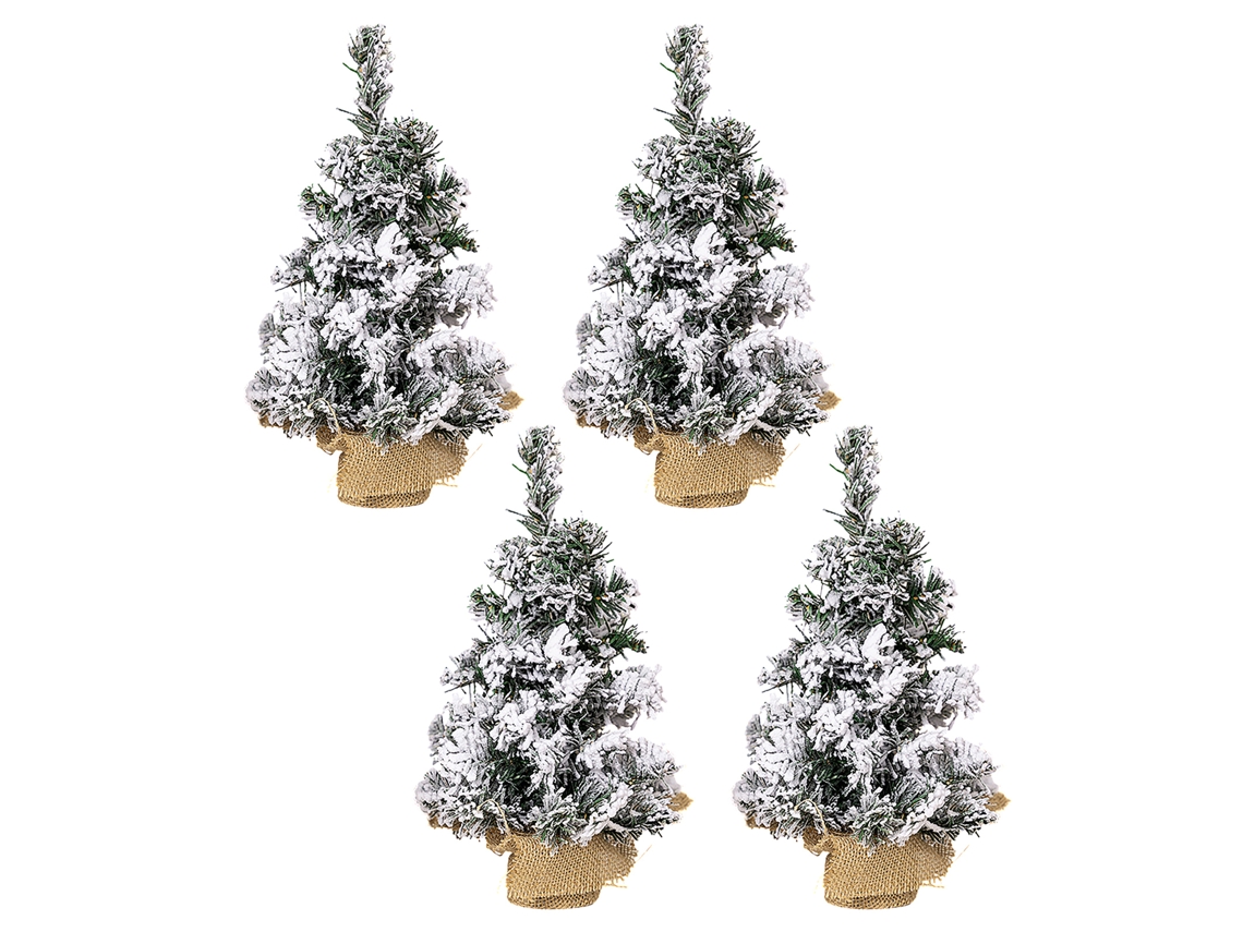 Laxiscreed Pack De 4 Peças Natalícias Com Embalagem Para Presentes De Natal