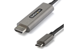 Cabo Usb C Startech Cdp2Hdmm1Mh  Hdmi Prata