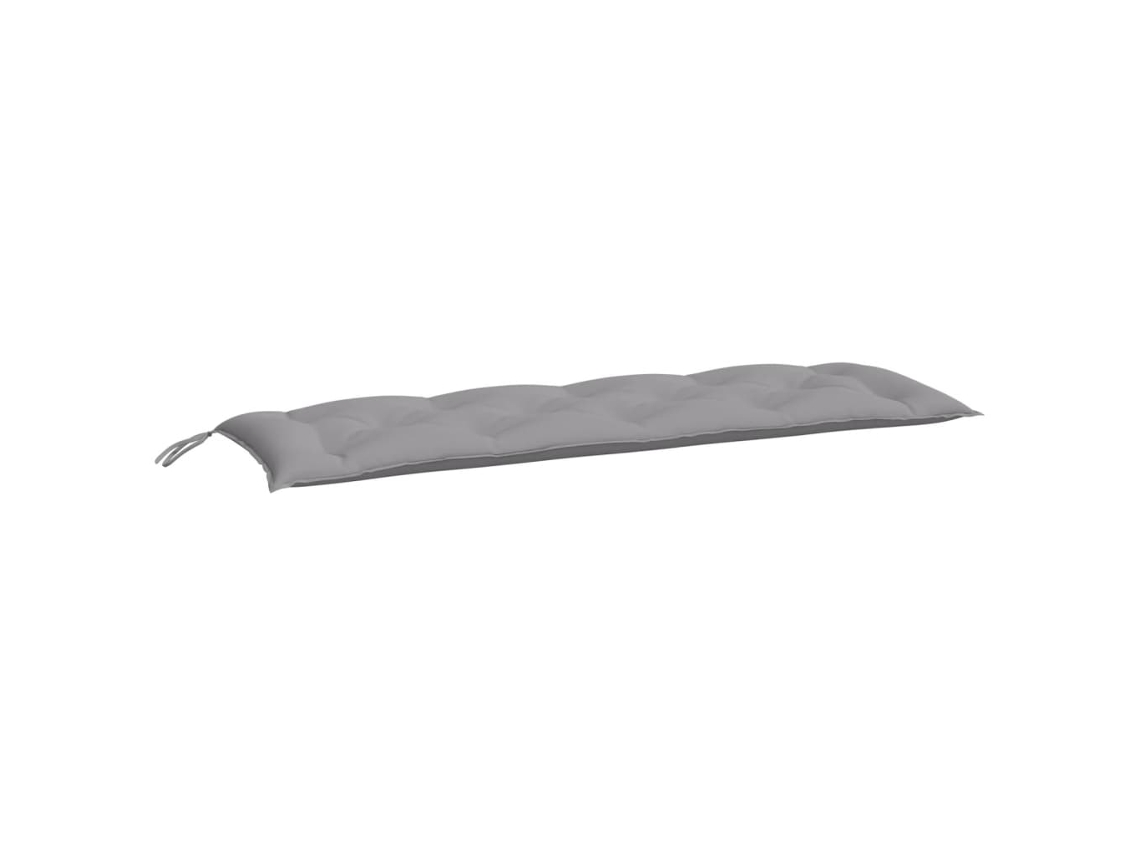 Almofadão de banco VIDAXL Cinzeto Tecido (150x50x7cm)