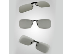 Óculos Mali 3D clip-on, 0,72mm, para miopia, polarizados, passivos, para TV 3D, filmes e cinema