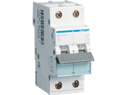 MBN516. Número de polos: 2p. Frequência de entrada CA: 50/60 Hz. Corrente nominal de saída: 16 A. Hager (MBN516)
