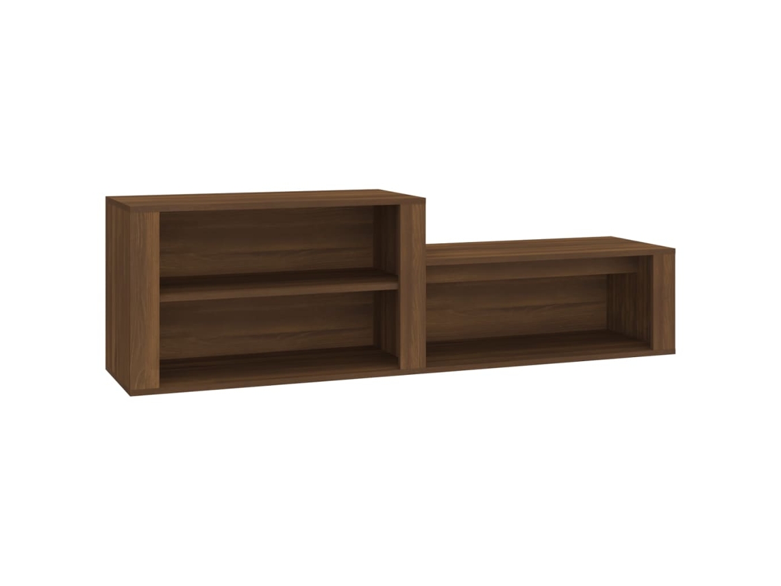 Sapateira Madeira Derivados Carvalho Castanho MAISON EXCLUSIVE 150x35x45 cm