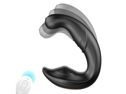 Vibrador Wearable De Controle Remoto Sem Fio Com 10 Modos Para Mulheres (preto)