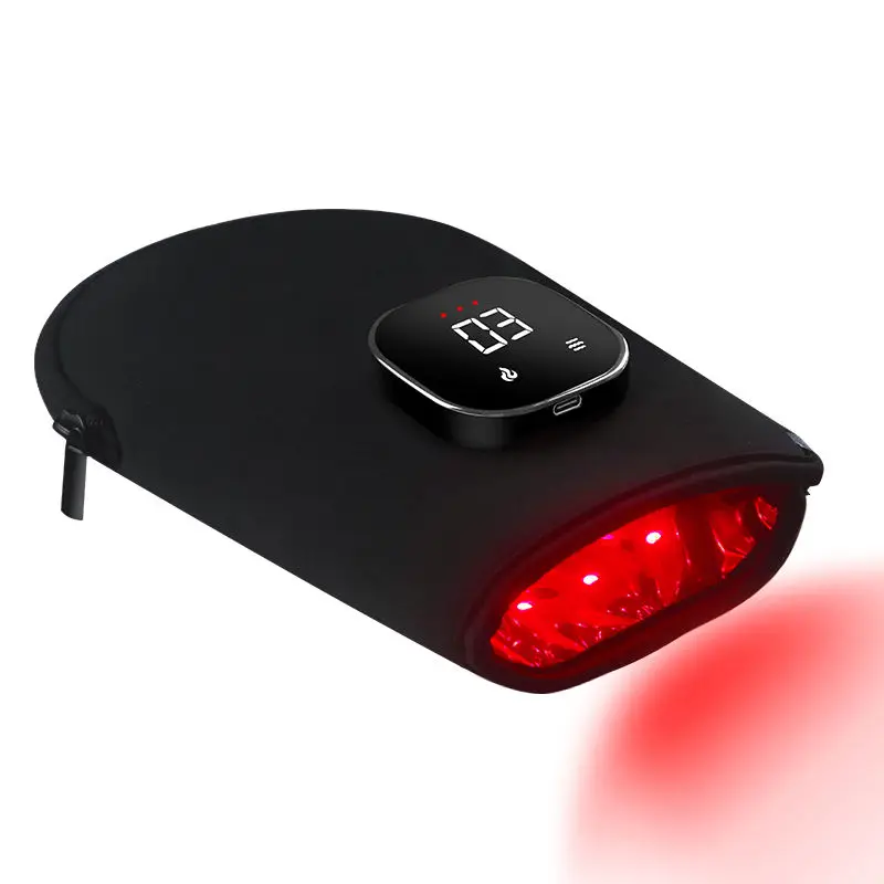 (preto) Carregamento Sem Fio Luz Vermelha Dispositivo Vestível Mimic