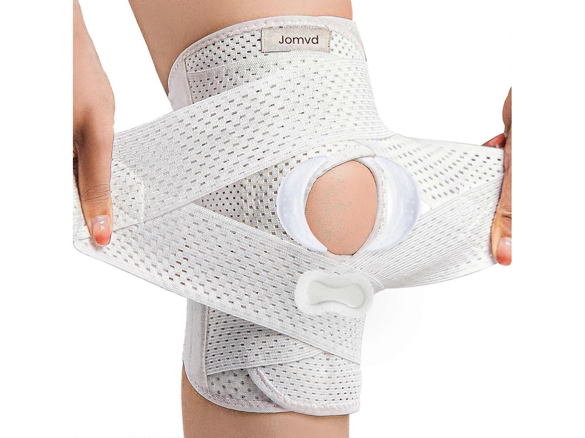 Lurelia Joelheira Ajustável Respirável, Compressão, Leve, Elástico, Acolchoado