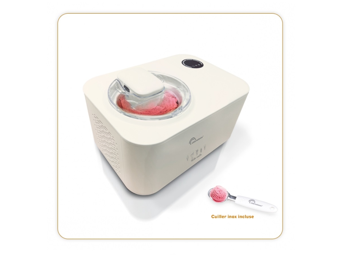 Máquina de Gelados LITTLE BALANCE (1, 2 L - 110 W - Beje)