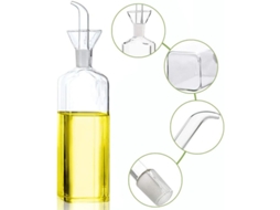 Botella De Vidro Para Azeite De Oliva Com Dispensador Anti-goteo E Sem Fugas Para Cozinha, Hotel, Bar E Restaurante