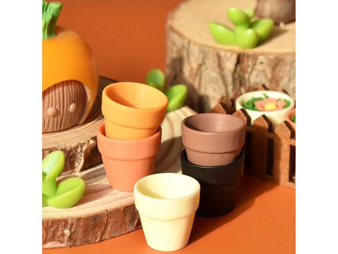 Mini Potes De Barro Para Decoração Vayotoy