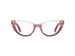 Armação de Óculos Feminino MOSCHINO MOS605-6XQ (Vermelho - Acetato - 51 mm)