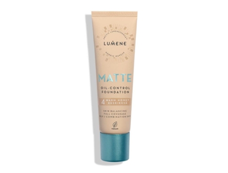 Lumene Matte Oil-Control Foundation Warm Honey 30ml