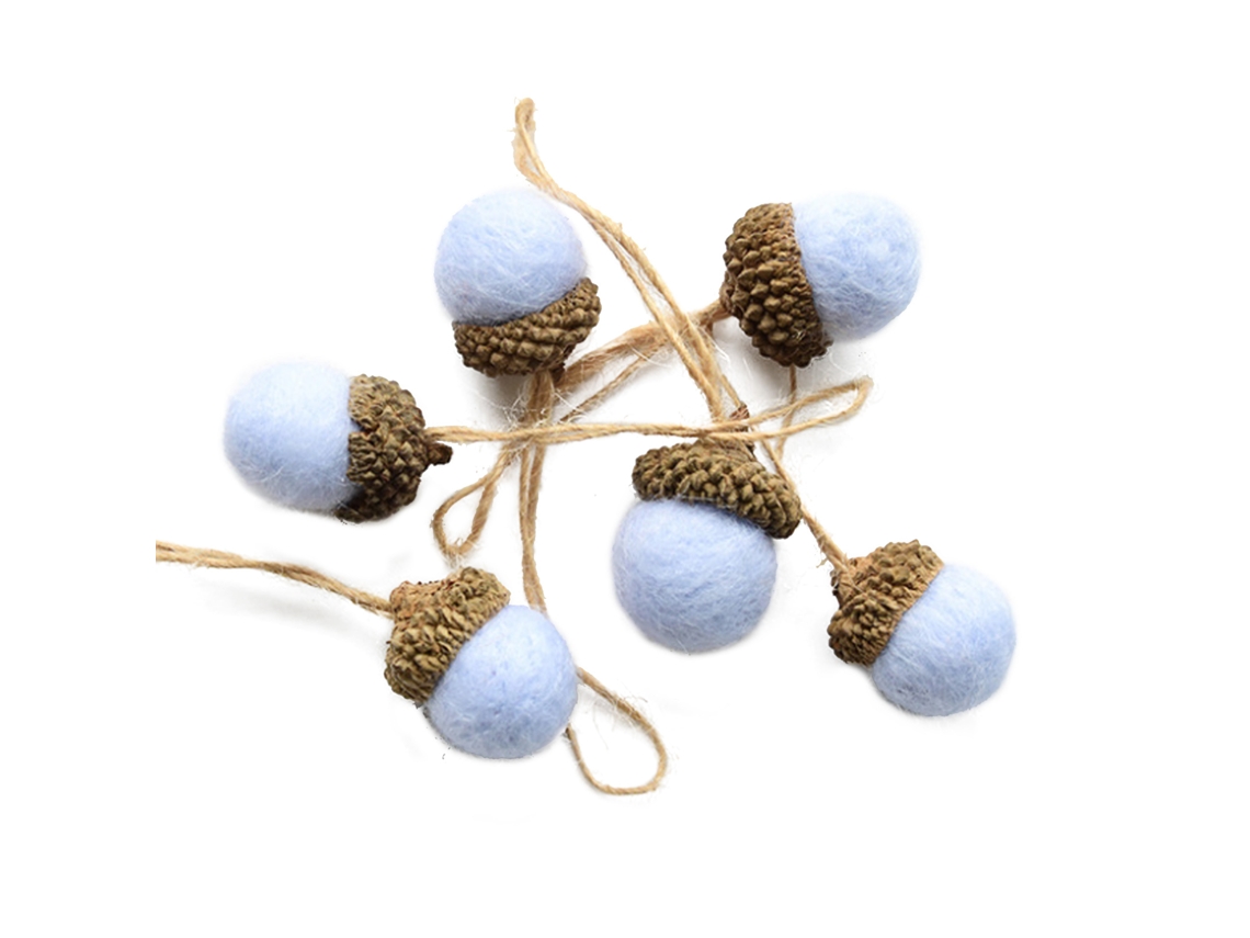 Felt Pine Cone Pequena Bola de Abóbora LAXISCREED