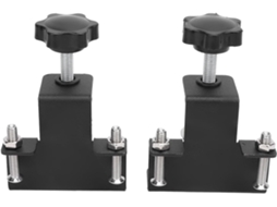 Grampo Universal Zerodis Para Armários, 2 Grampos De Aço Inoxidável Para Instalação Frentes Gaveta Com Almofada Borracha