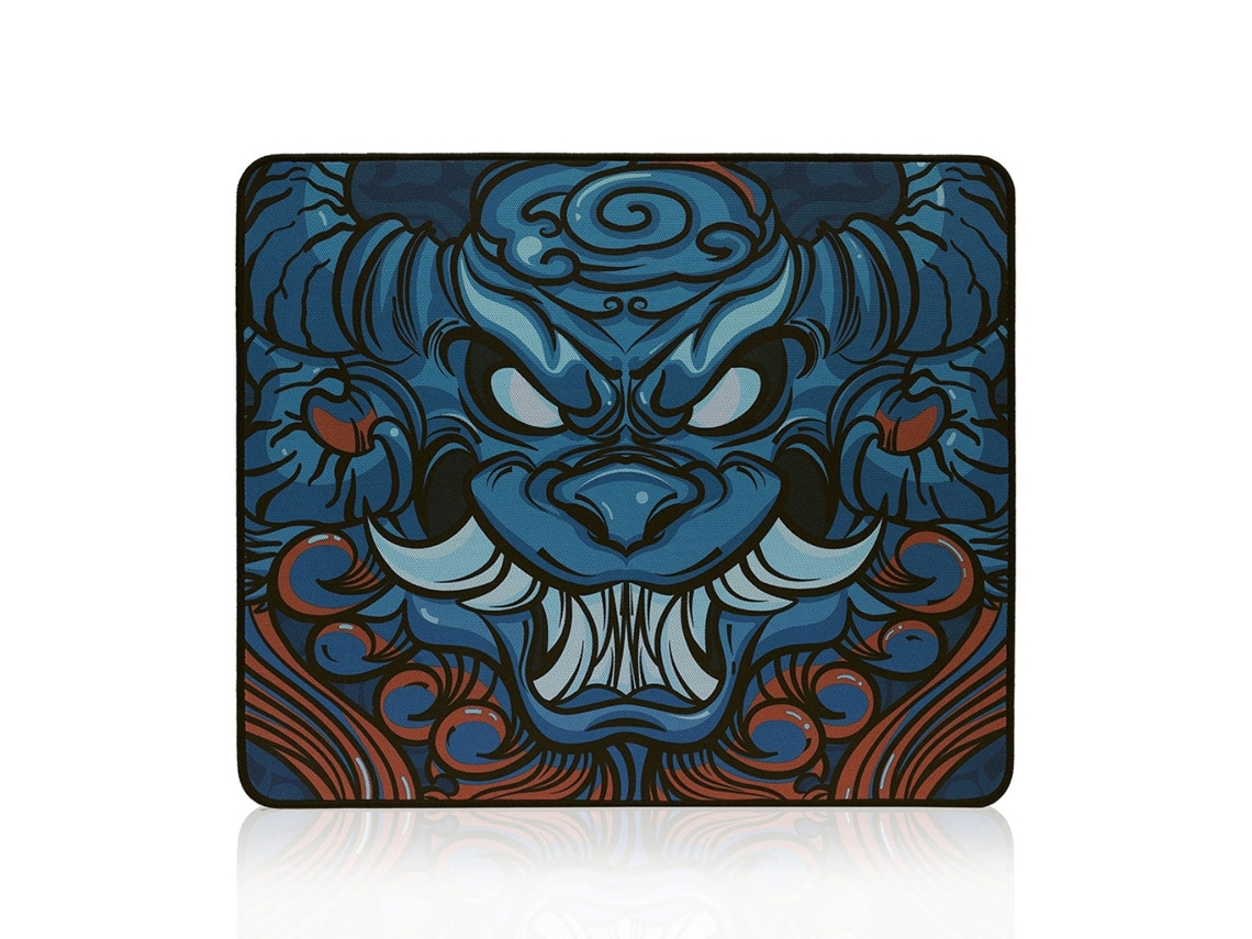 Mousepad Gamer Esports Tiger Com Base De Borracha Antiderrapante, Textura Premium E Resistente À Água, 480 X 400 X 4 Mm Brilvibera