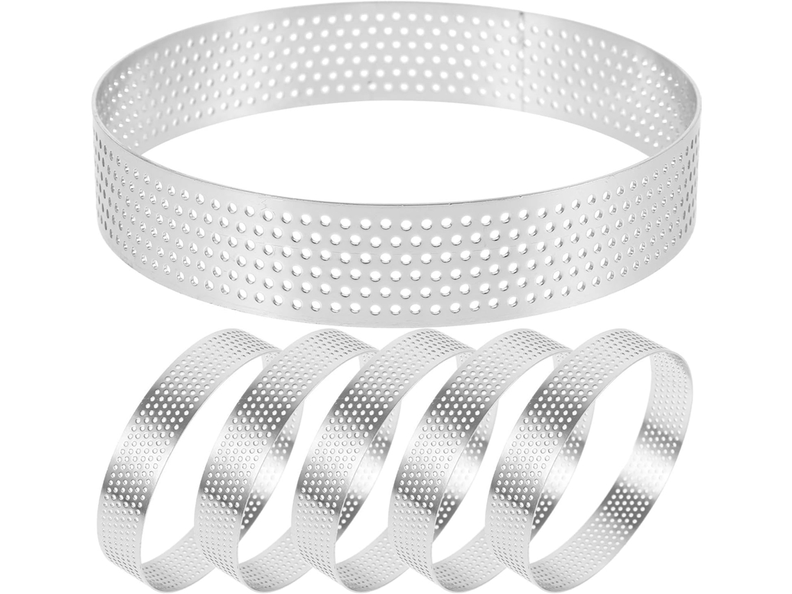 Conjunto De 6 Aros Redondos Para Bolos E Mousses