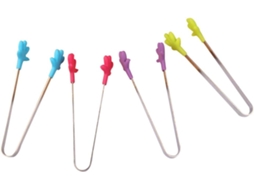 Conjunto De 4 Pinças Cozinha Yardwe Em Silicone E Aço Inoxidável, Utensílios Resistentes Ao Calor Para Churrasco