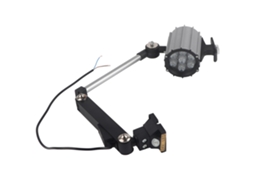 Lâmpada de Trabalho Led 7w 24v, Braço Longo, Ajustável, Máquina Cnc, Torneira, Fixação por Parafuso | S/MARCA