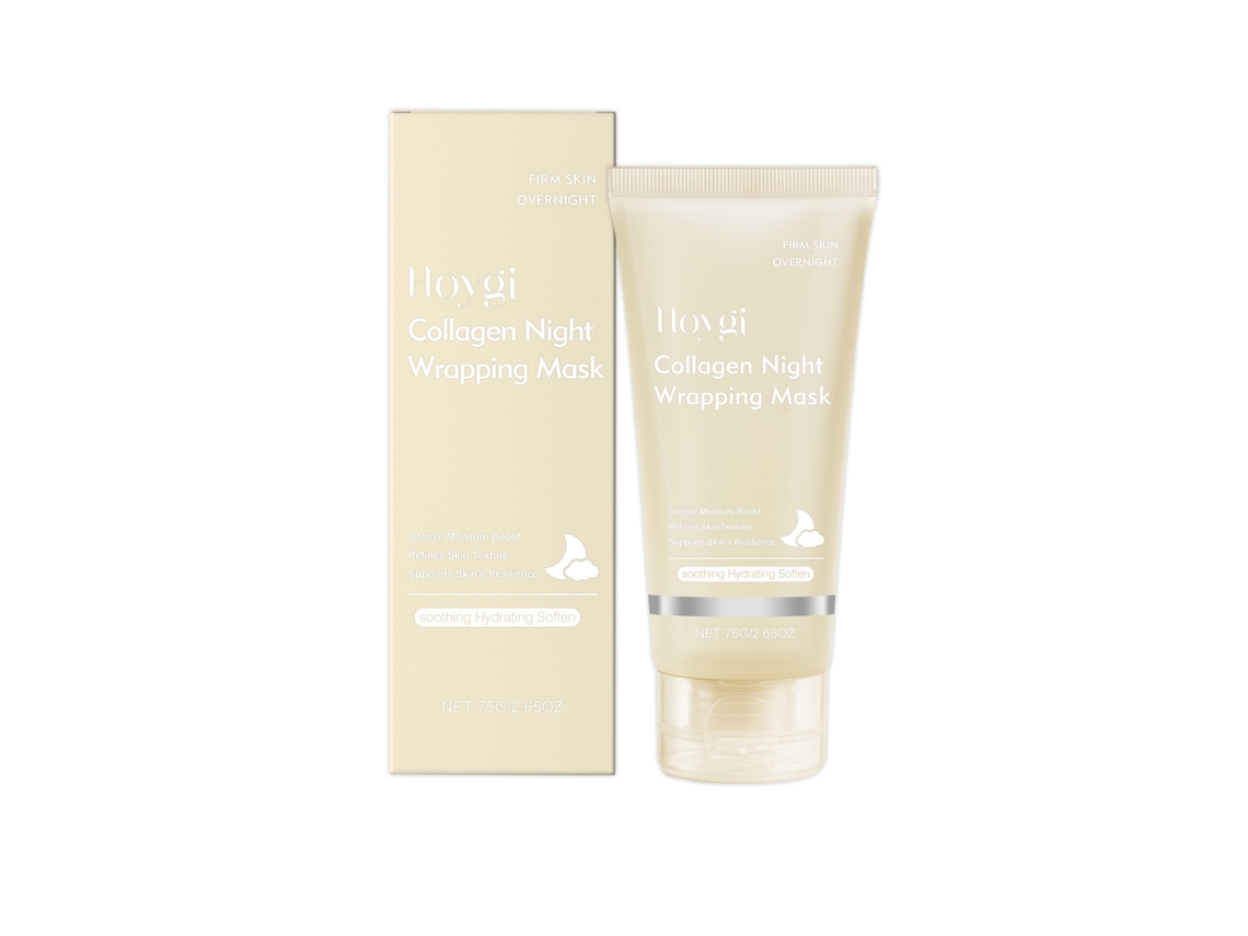Máscara Peel off Noturna LAXISCREED com Colágeno para Pele Desgastada e Sem Vida