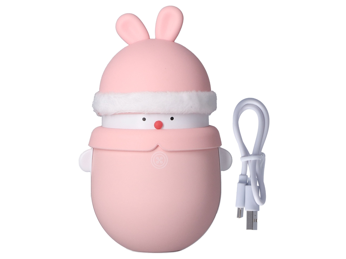 Aquecedor De Mãos Laxiscreed, Recarregável E Reutilizável, Com Power Bank 6000mah