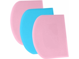 Raspador de Massa, Cartão de Massa, 3pcs, Rosa+azul+rosa ZYBLSSBB