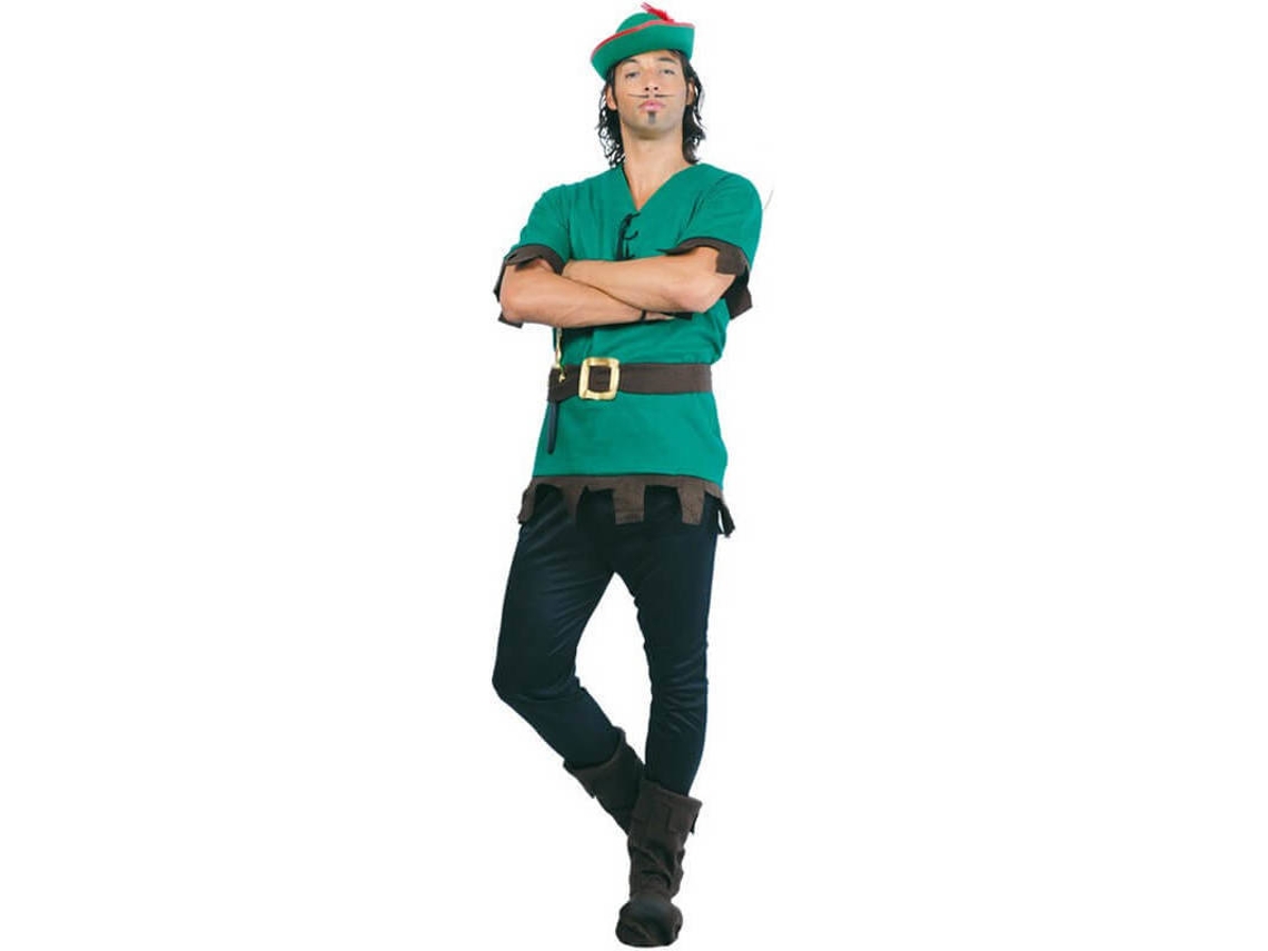 Fato de Homem DISFRAZZES Robin Hood (Tam: M)