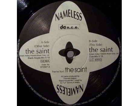 Vinil Theme From The Saint Da N.c.e.