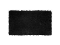 Conjunto 1 Tapete Vidaxl Preto Poliéster (100 X 200 Cm)