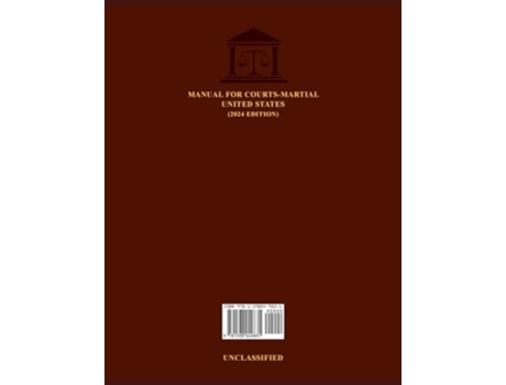 Livro Manual for Courts-Martial United States de Jsc on Military Justice (Inglês)