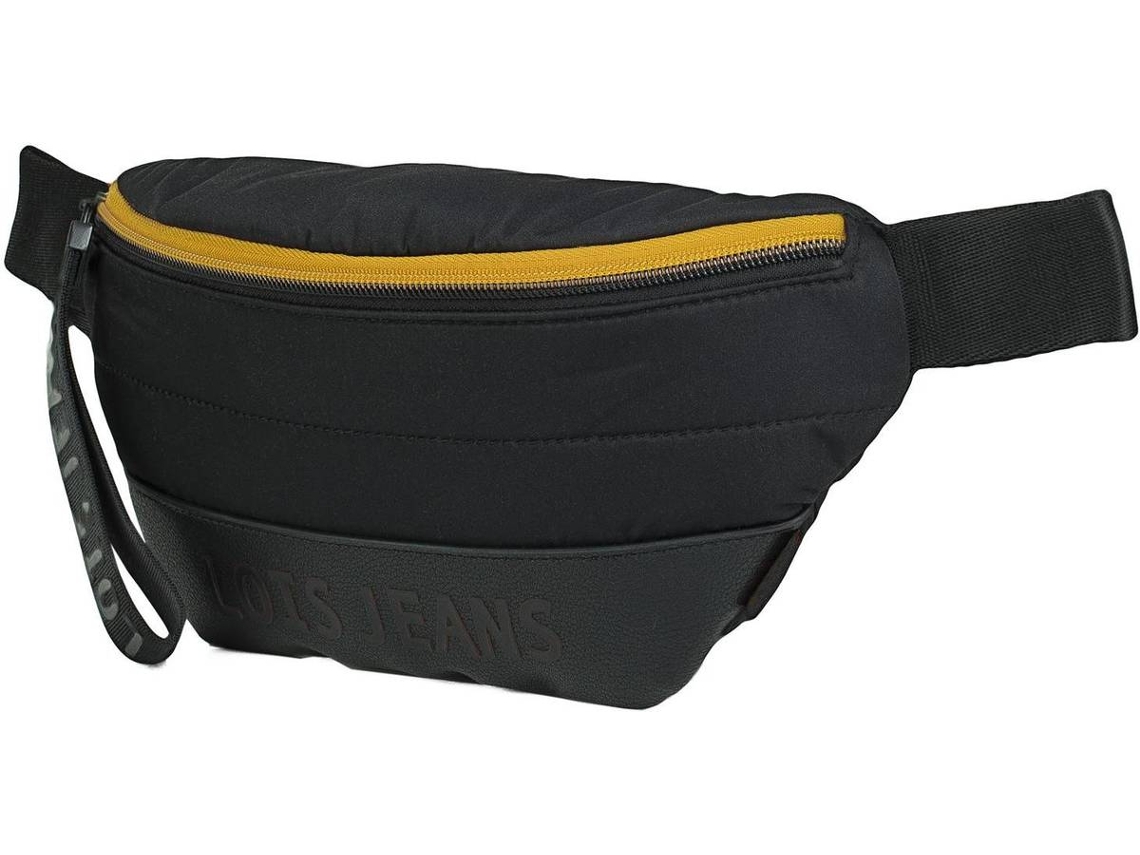 Bolsa de Cintura LOIS Preto (Poliéster - 13x27x7 cm)