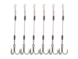 Kit 2 Anzóis de Pesca Reutilizáveis com Isca